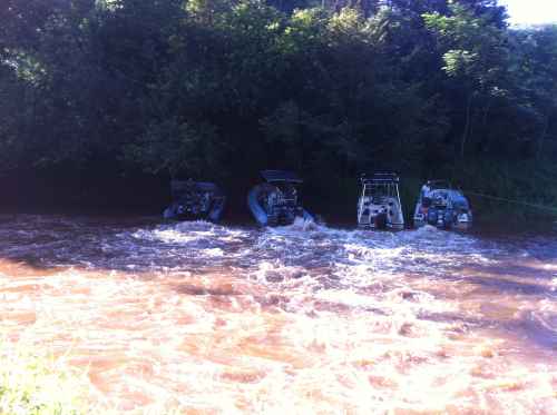 Creating rapids